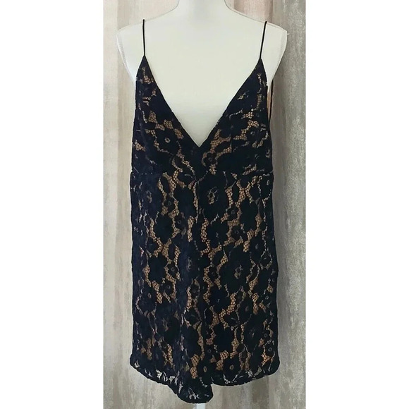 Free People Black Lace Dress - Picture 2 of 8